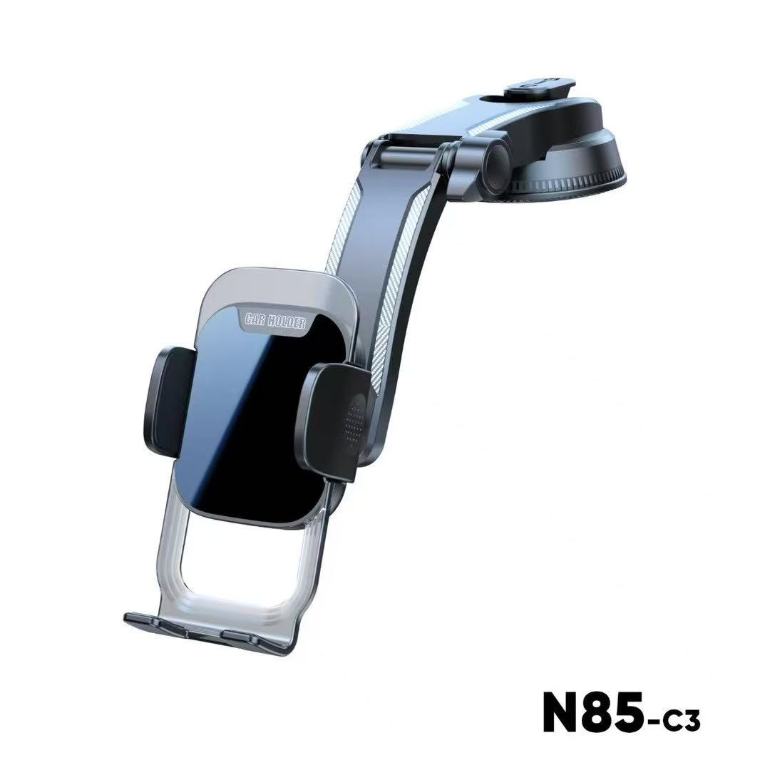 2025新款车载手机支架通用出风口仪表盘防抖自动锁汽车导航专用