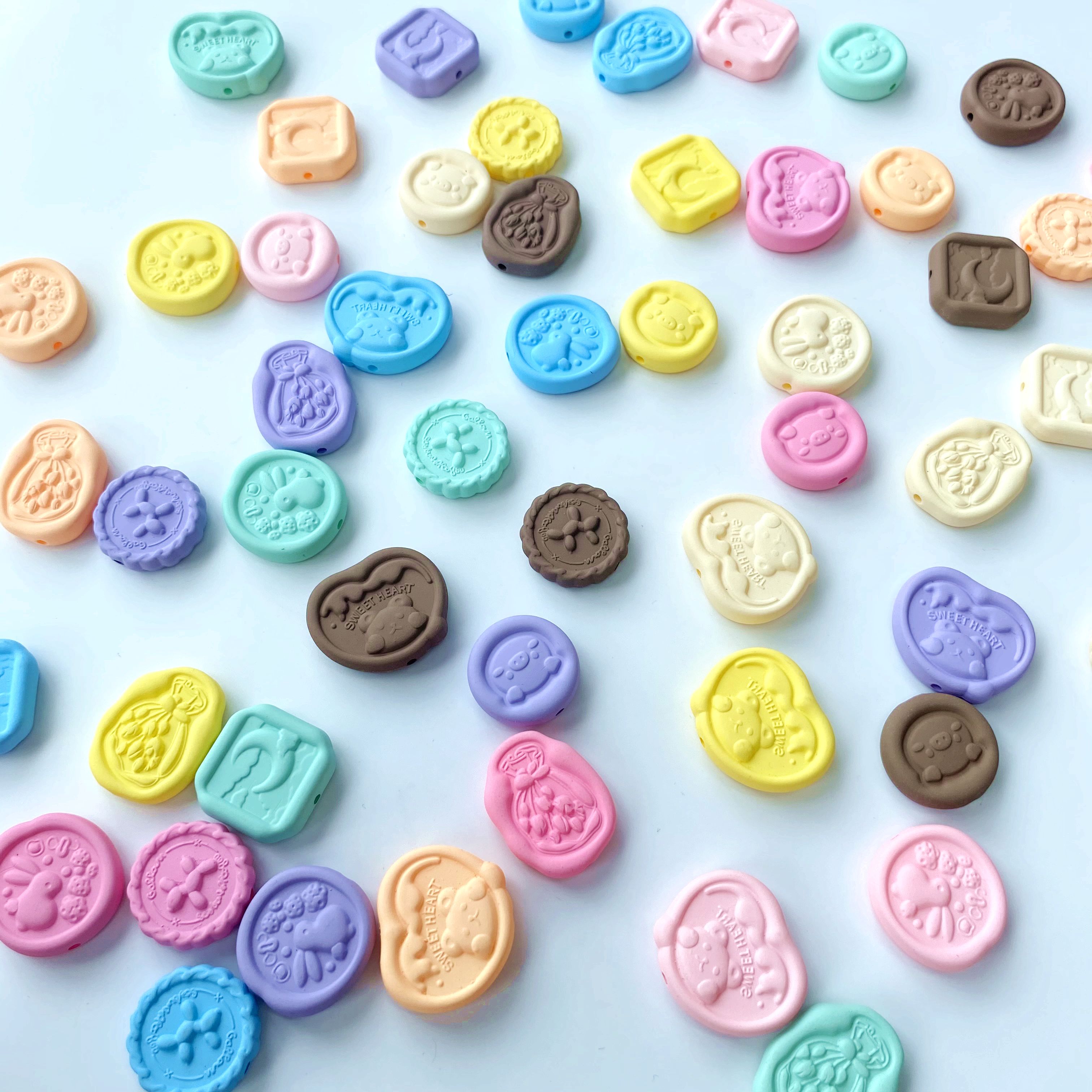 亚克力橡皮手感漆片片创意手工diy/手链挂饰钥匙扣手机挂饰饰品配件制作材料