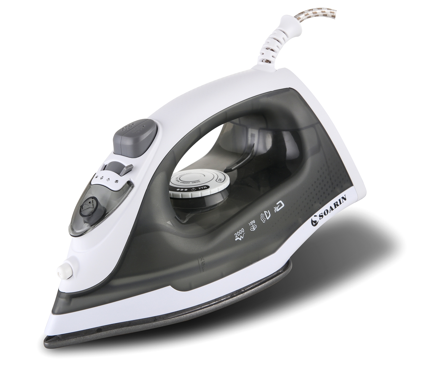 English cross-border supply payment electric iron steam type household hotel manufacturer wholesale iron, European plug foreign trade SR-2217 steam iron Specification image