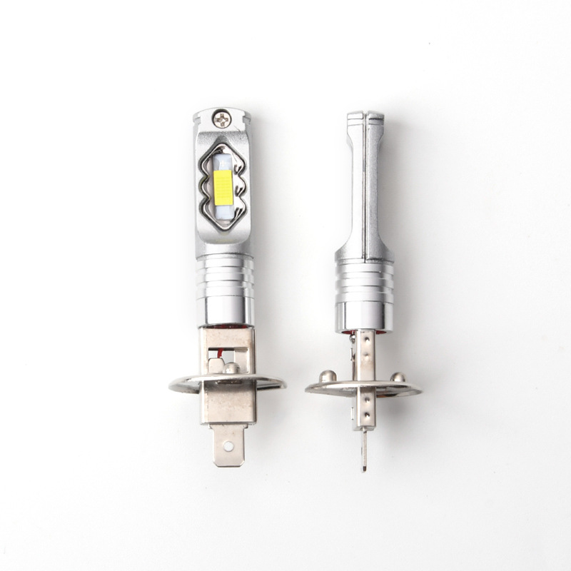 55W H1-2SMD high-brightness headlights, constant current general-purpose LED fog lights, front fog lights, auto parts, LED headlights, headlights details Picture
