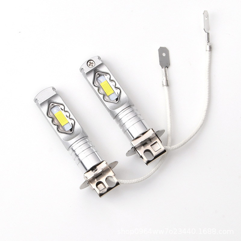 Cross-border new led car lamp H3-2SMD CSP front and rear fog lamp auto parts automotive headlamp Item Picture