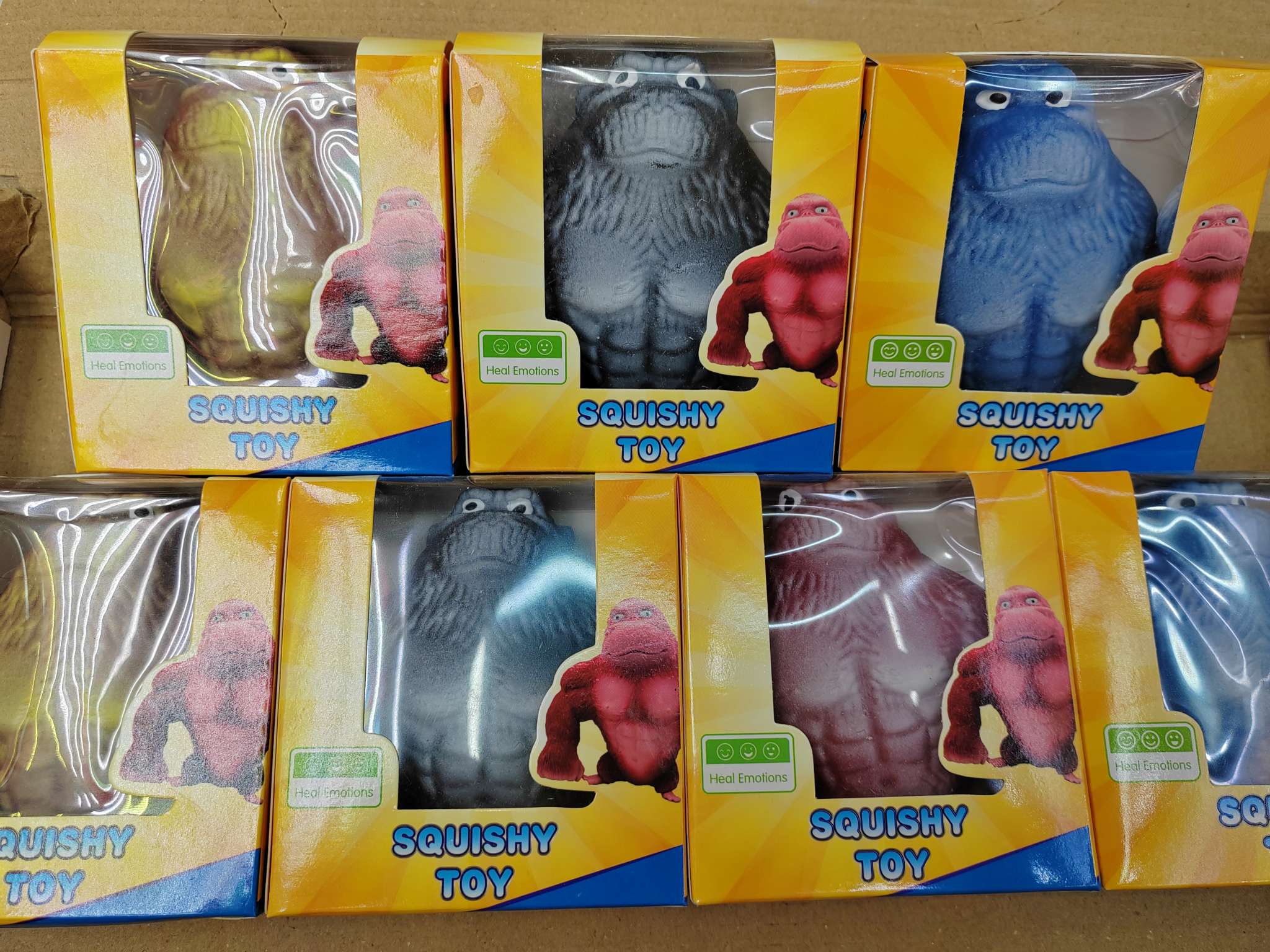 中号猩猩260g沙子拉拉乐可塑性慢回弹解压玩具