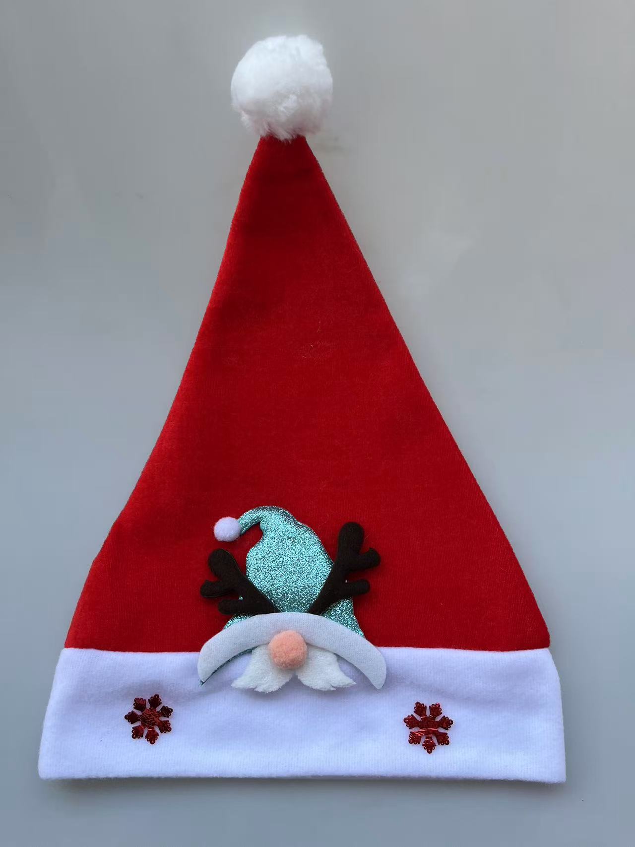 Christmas decorative hats, Christmas hats, Santa Claus, children's Christmas cartoon hats, Christmas decorations details Picture