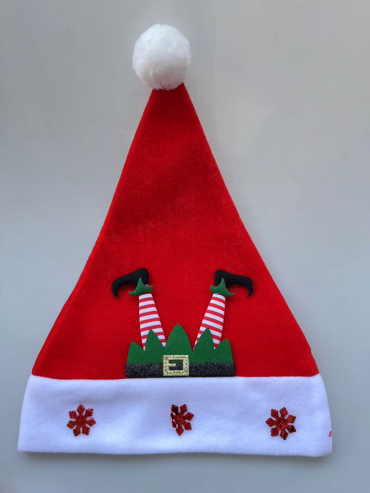 2025 Christmas Decorative hats, red Christmas hats, Santa Claus, children's Christmas cartoon hats, Christmas decorations details Picture