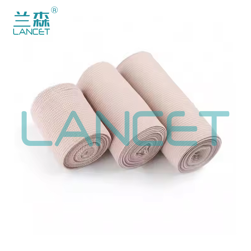 Skin color high-elasticity bandage, elastic bandage, medical elastic bandage, fixed bandage, new cross-border product Specification image