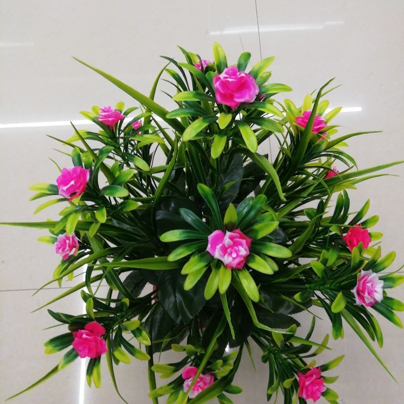 Plastic flowers and plants 18 heads 13