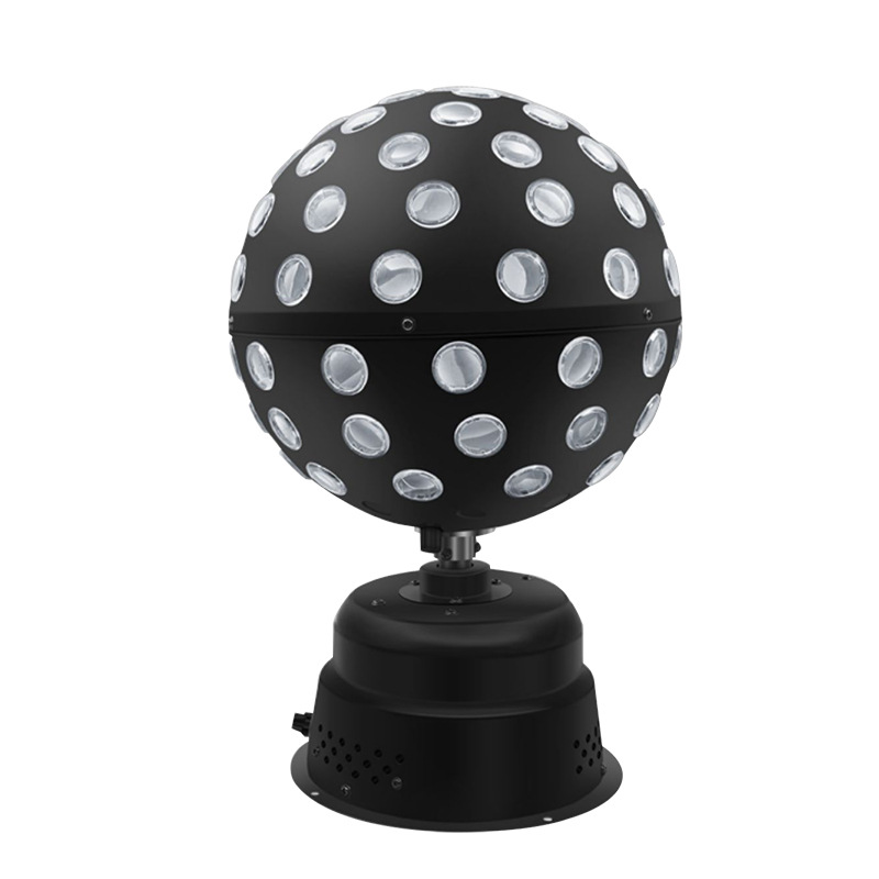 led voice-controlled large crystal magic ball light, magic ball stage light, rotating seven-color light, laser laser light, KTV flash Item Picture