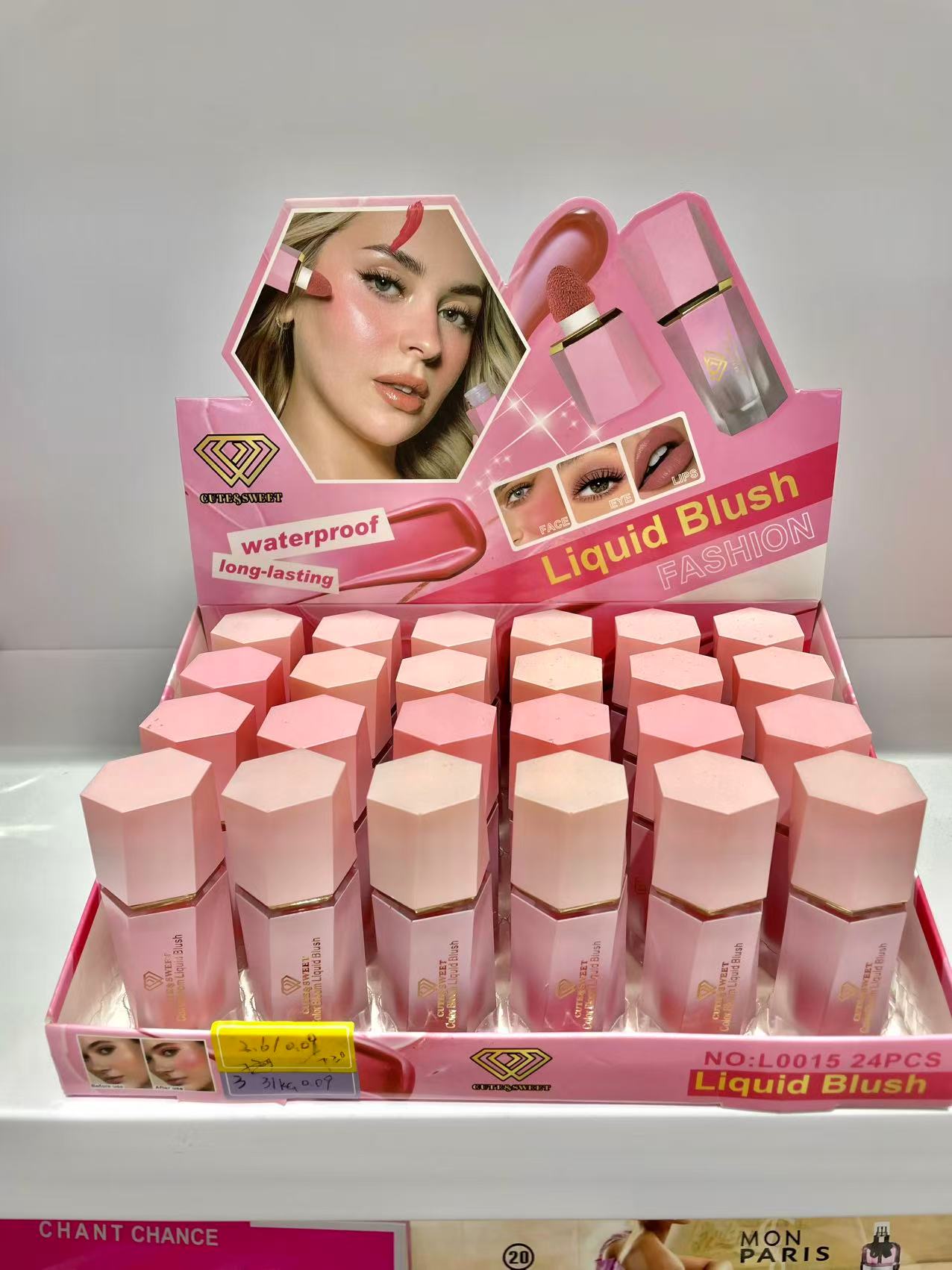 HSM New Liquid blush blush/Pure Makeup/Multi-purpose and versatile in one bottle/Natural Makeup effect details Picture