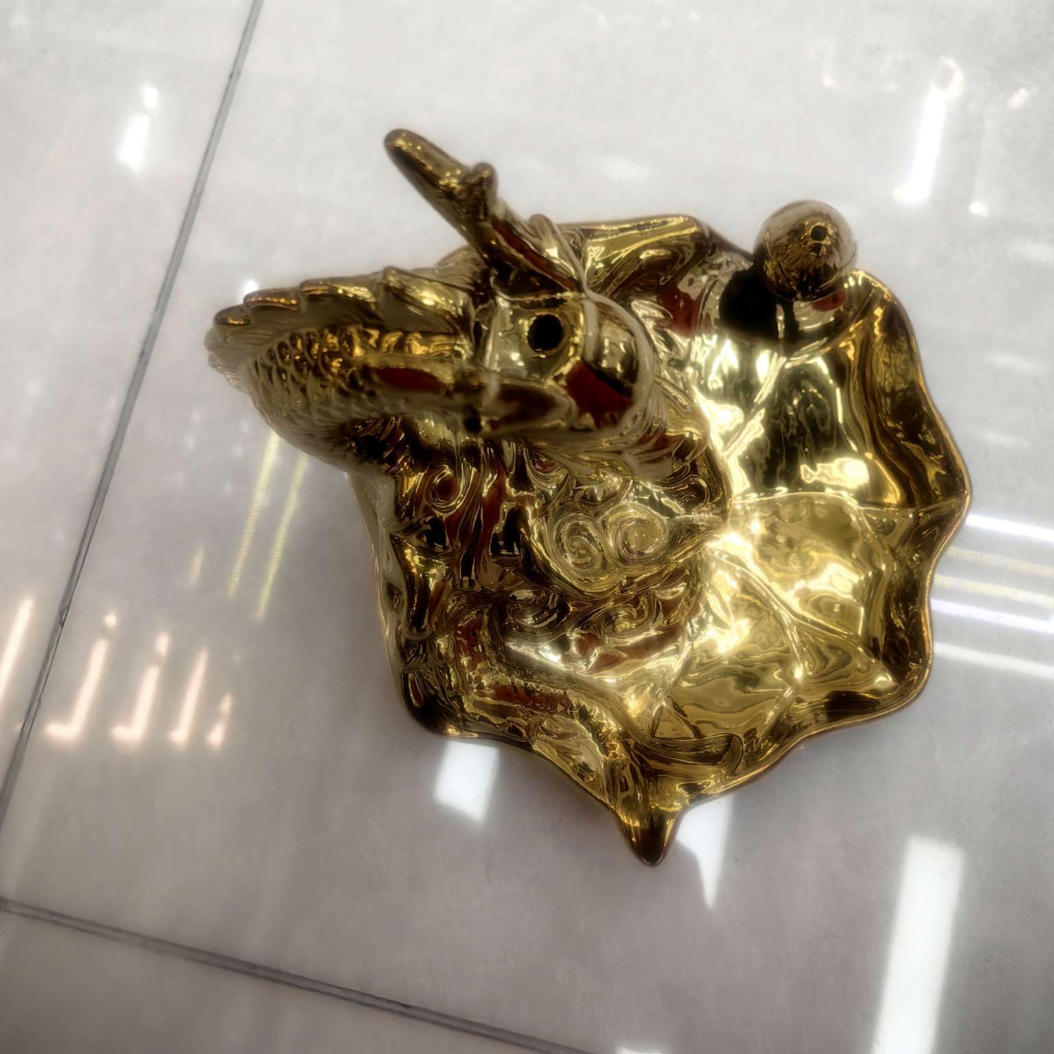 陶瓷工艺品招财猫前台摆件礼品陶瓷花瓶家居装饰陶瓷佛像创意礼品详情图5