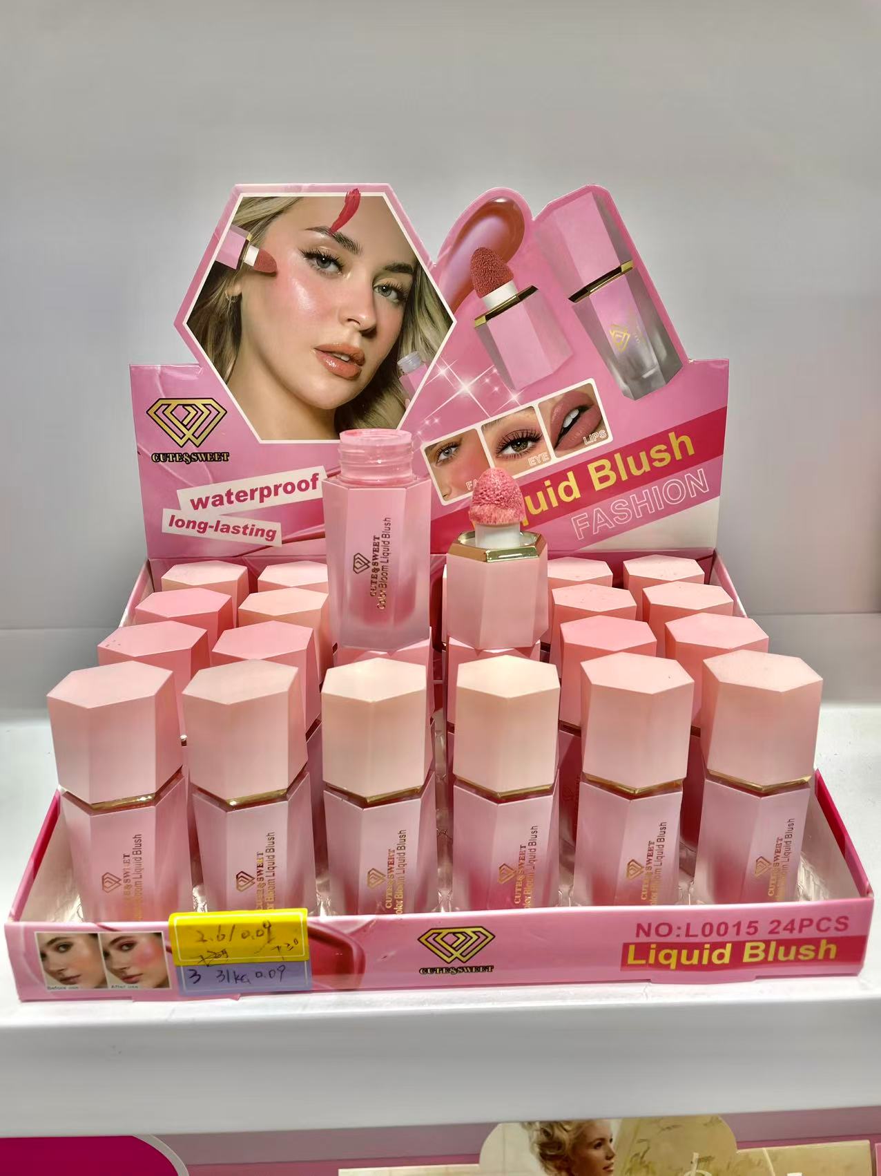 HSM New Liquid blush blush/Pure Makeup/Multi-purpose and versatile in one bottle/Natural Makeup effect Specification image