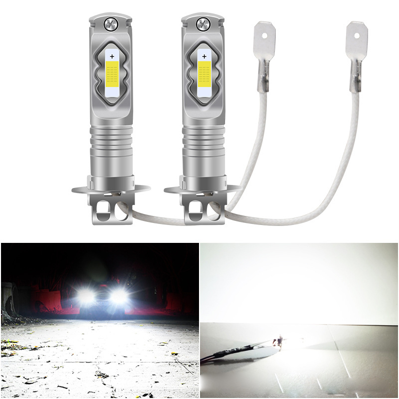 Cross-border new led car lamp H3-2SMD CSP front and rear fog lamp auto parts automotive headlamp full figure