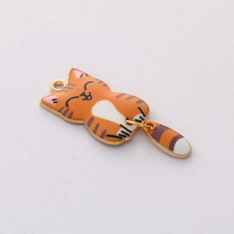 微镶锆石吊坠配件/铜镀金饰品/吊坠/宠物骨灰盒/佛牌白底实物图