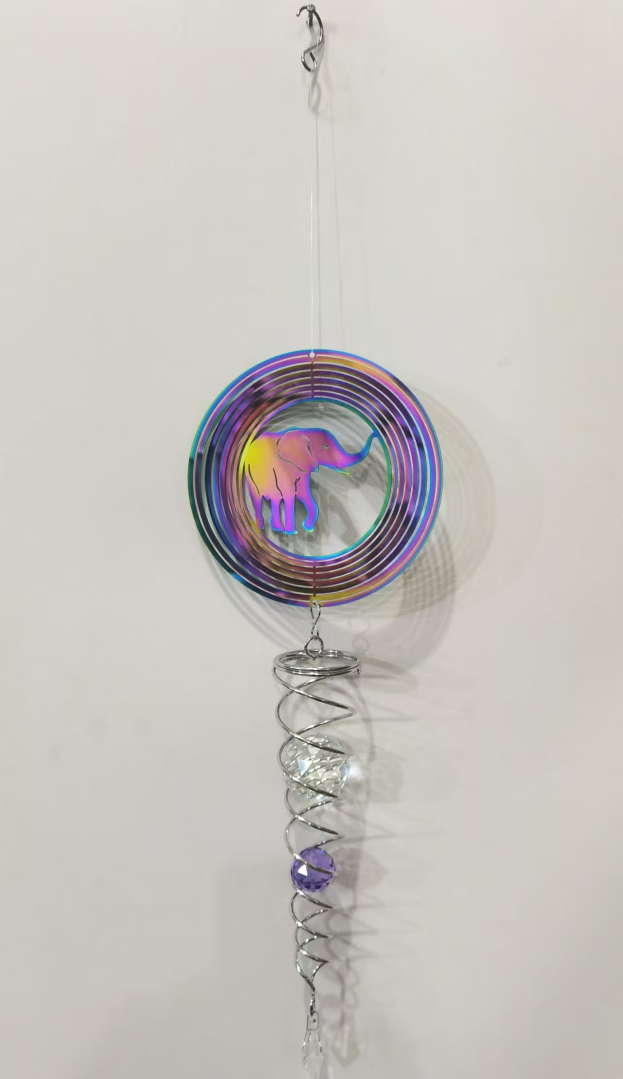 金属3D风铃产品图