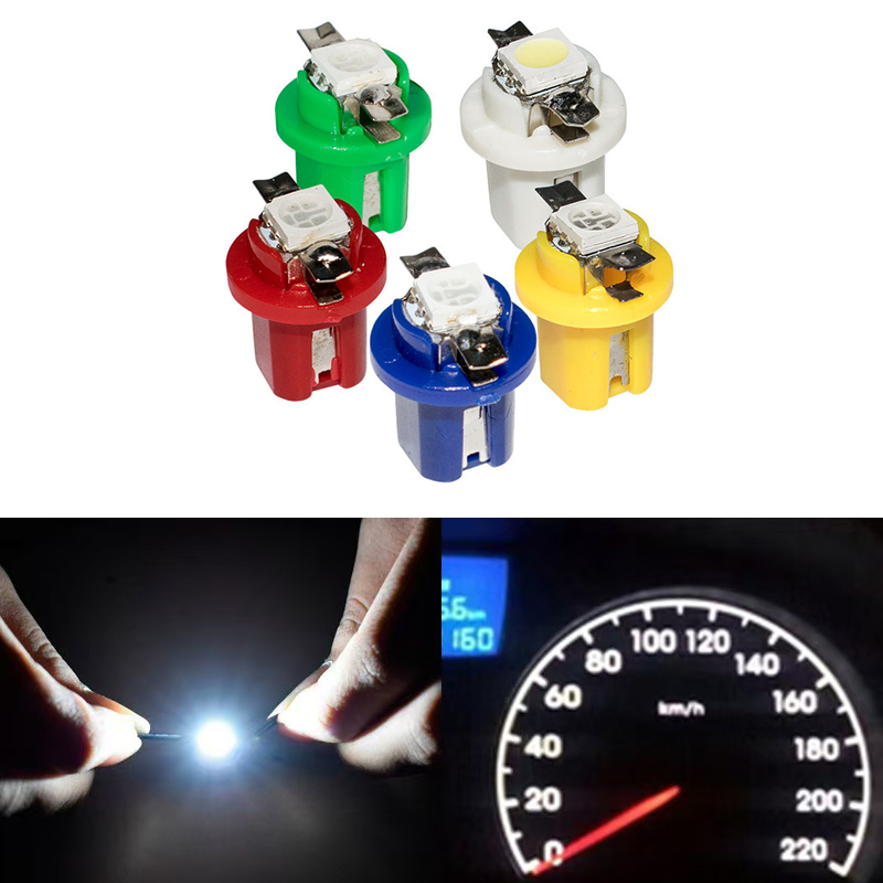 厂家直销t5 b8 5 1smd LED汽车灯示宽灯汽车用品配件中控台仪表灯