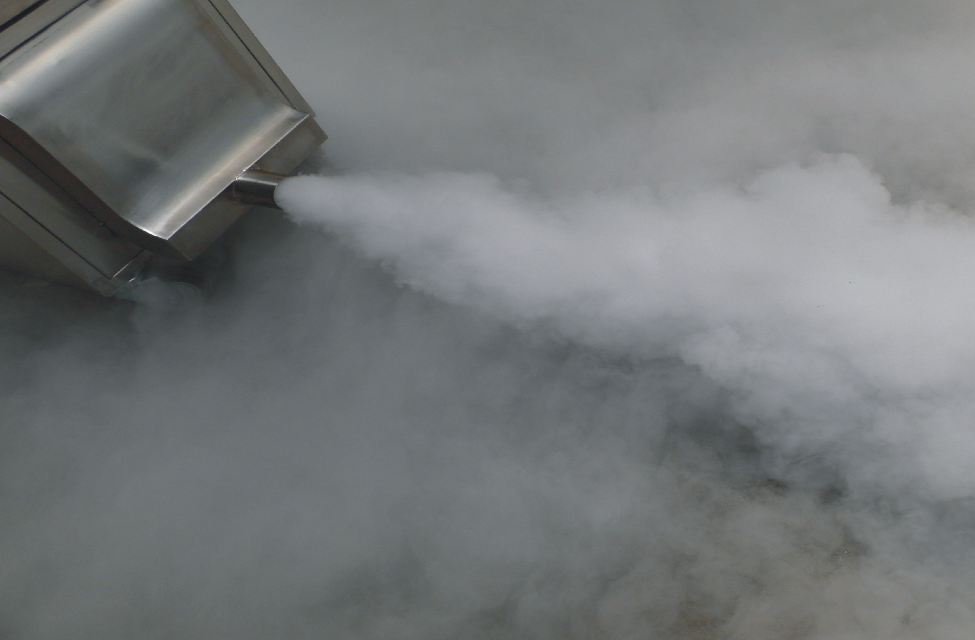 Stage, wedding, auditorium dedicated dry ice machine, school, bar, performance event smoke machine, outdoor floor smoke spray machine details Picture