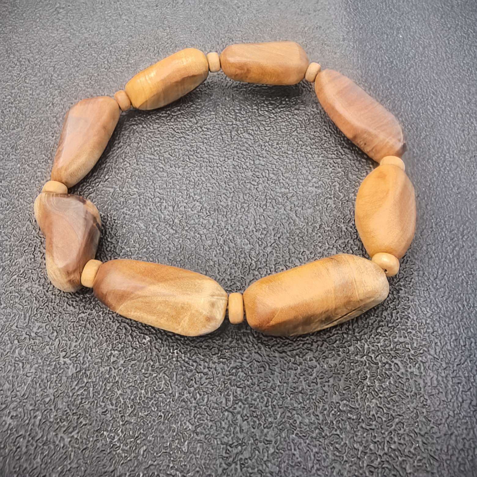 随型老山檀香男士文玩老山檀香木制工艺品沉香手串详情图2