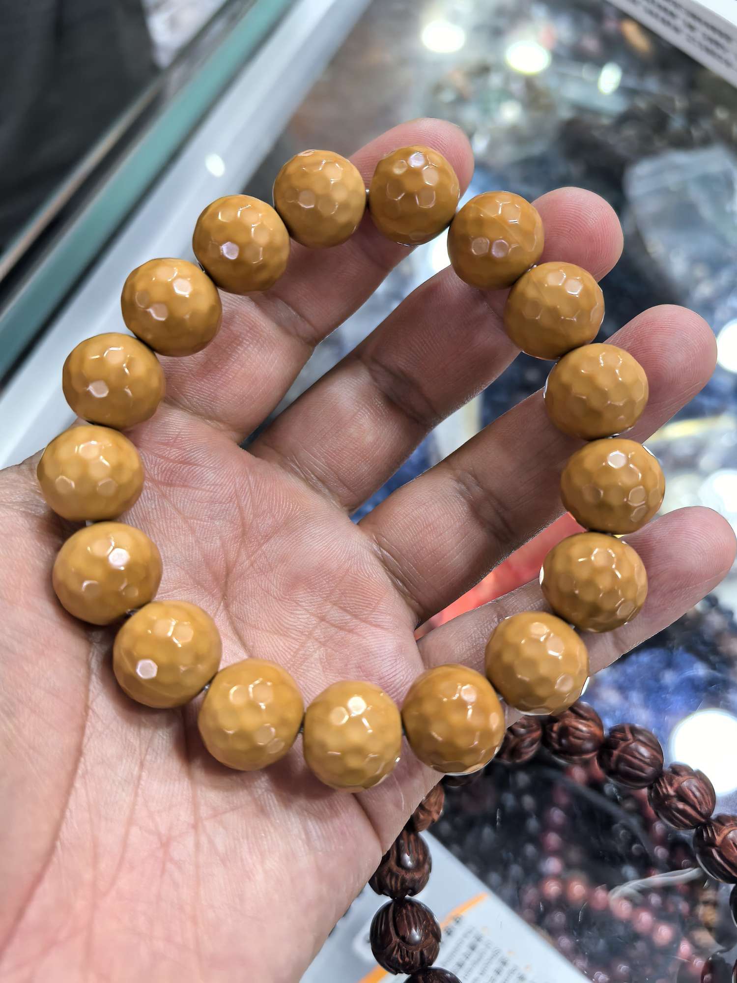 软陶工艺品迷你中式小摆件翡翠小珠子模型枪盐弹枪礼品创意装饰猴头手串