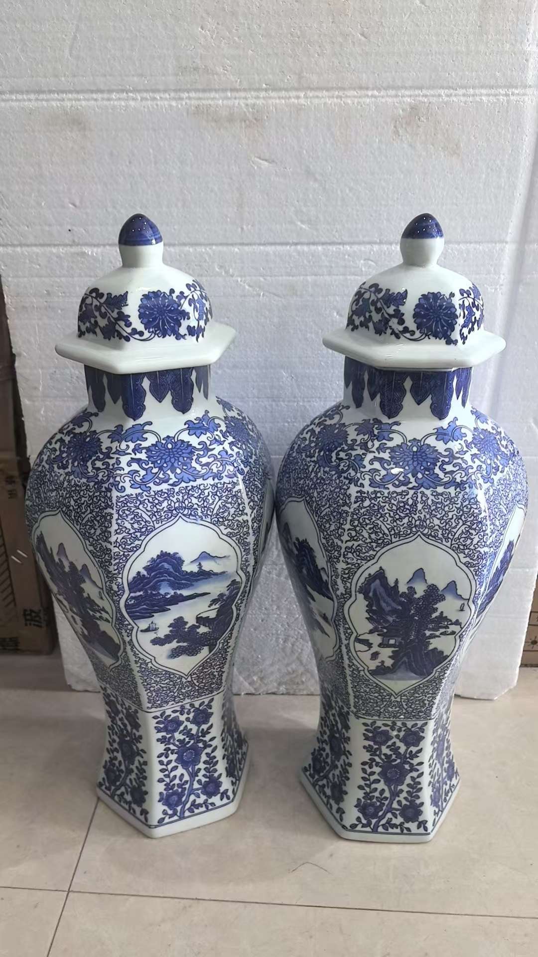 青花瓷高度35-40㎝