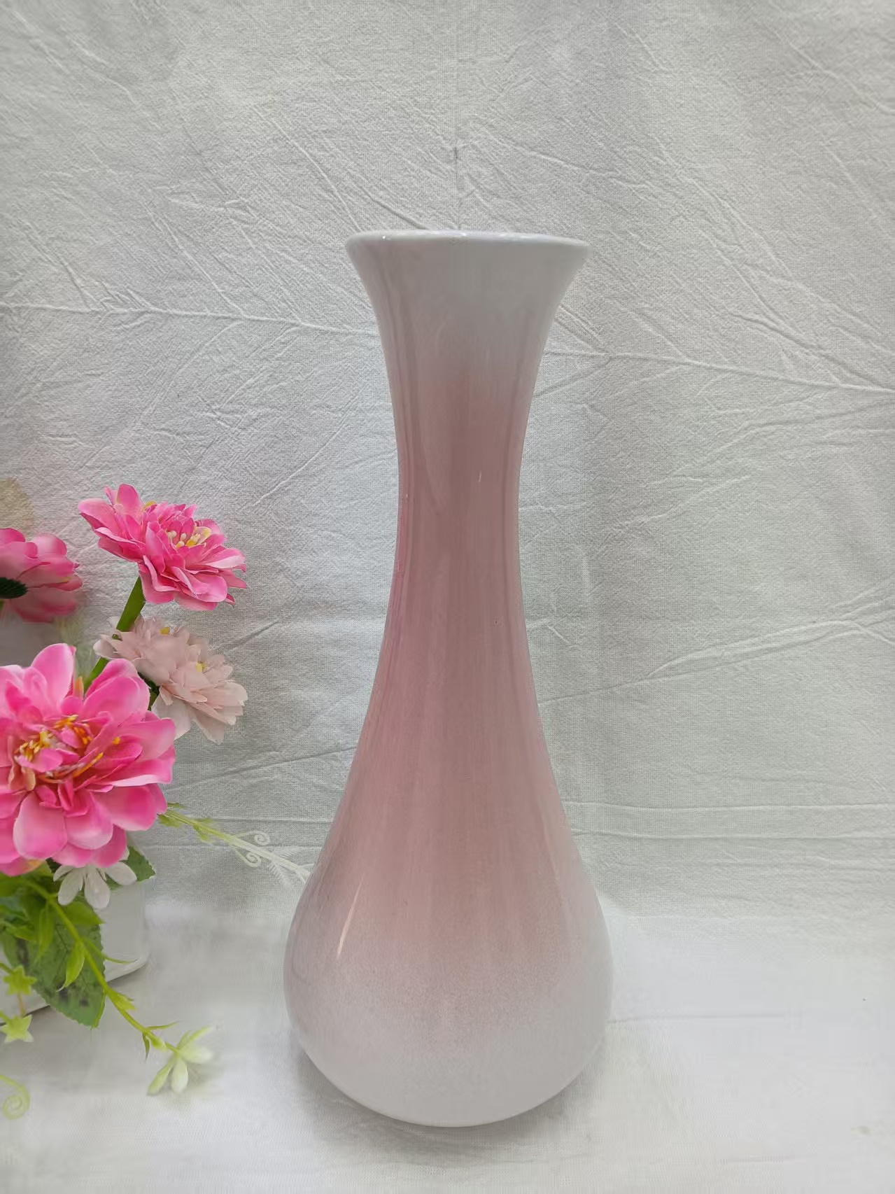 装饰摆件家居装饰艺术品 小巧简约设计花艺插花器       精致陶瓷花瓶                  
