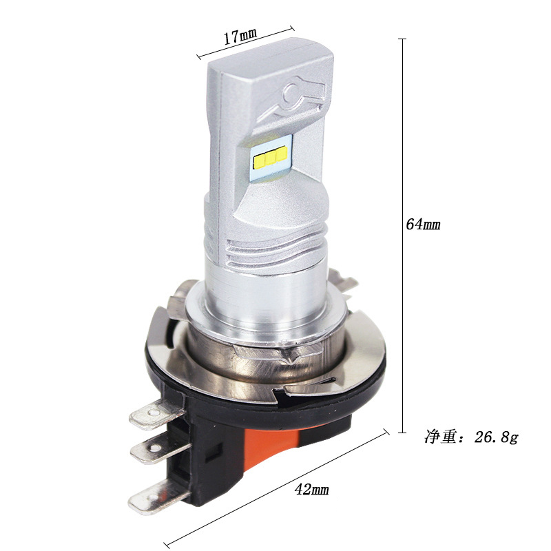 Automotive LED headlamps H15 CSP 6SMD high-power LED fog lamps 6 lamps, universal headlamps for automotive parts details Picture