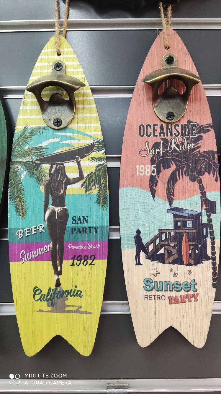 沙滩板画，开瓶器，A64554