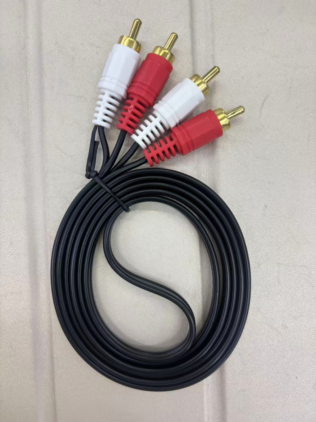 Audio cable, microphone, instrument tuning cable, electrical box, guitar, bass, speaker Specification drawing