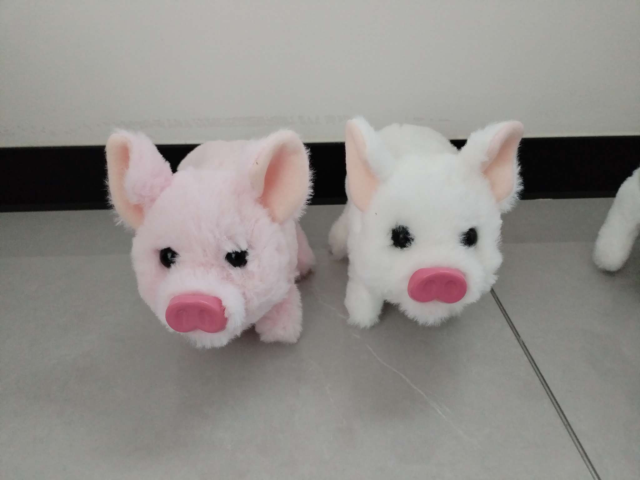 小猪仿真叫走路电动毛绒玩具电动玩具毛绒玩具