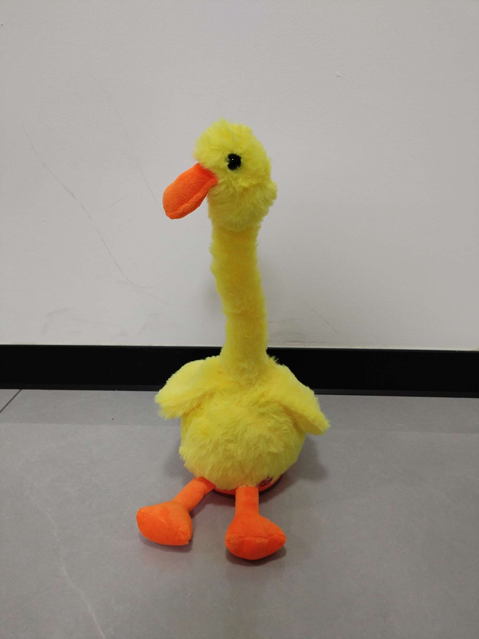 鸭子电动玩具可唱歌学说话录音毛绒玩具