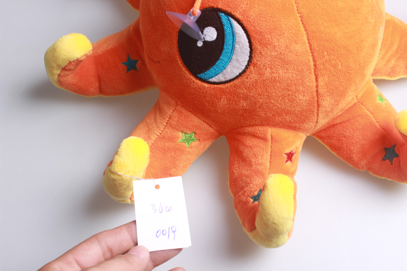 Custom-made best-selling cross-border plush toys, small octopus embroidered toys, plush octopuses in various sizes and colors available pic 8