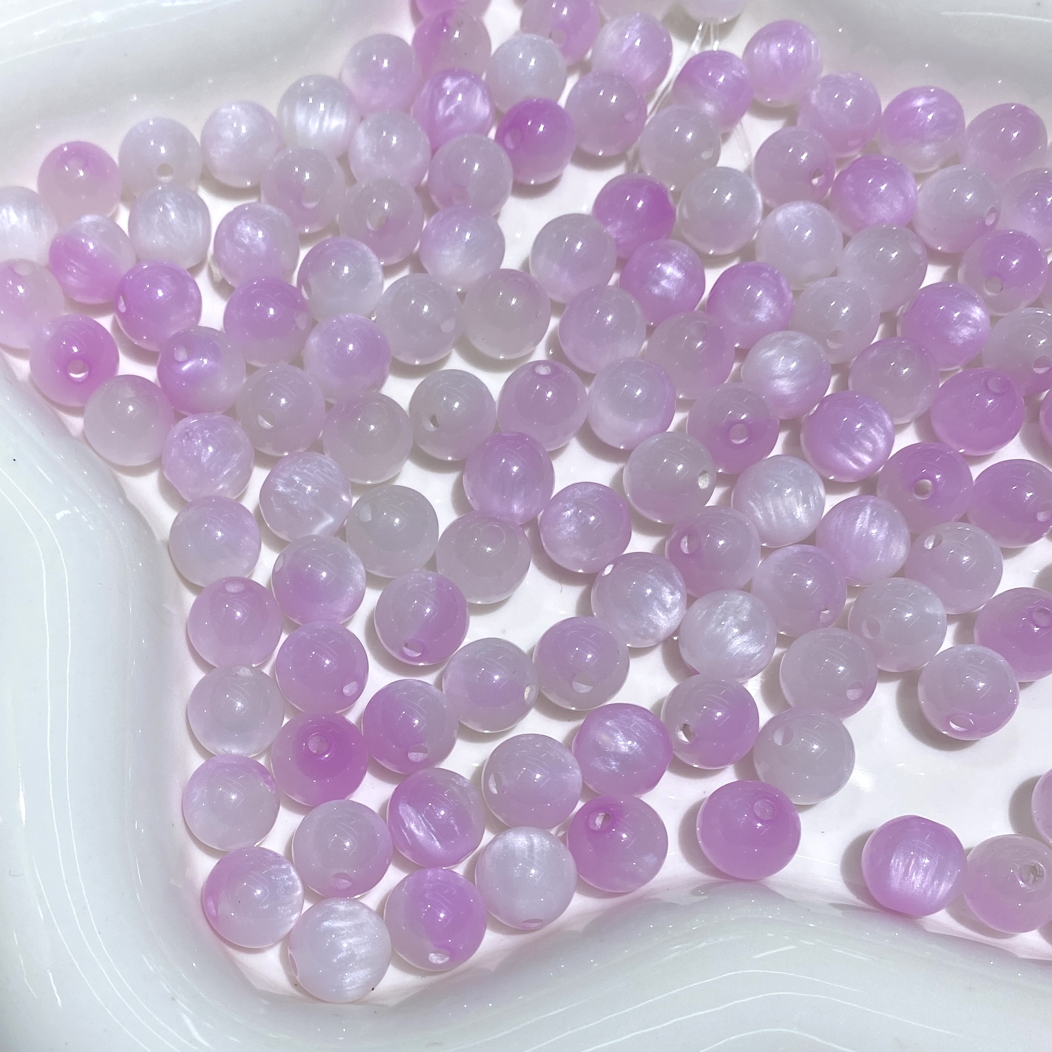 National Trend -10mm Resin Cat Eye Variable Temperature and Scattering Beads Factory Direct Sales, Wholesale and retail