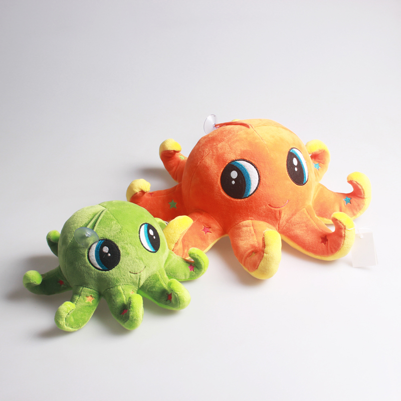 Custom-made best-selling cross-border plush toys, small octopus embroidered toys, plush octopuses in various sizes and colors available Item Picture