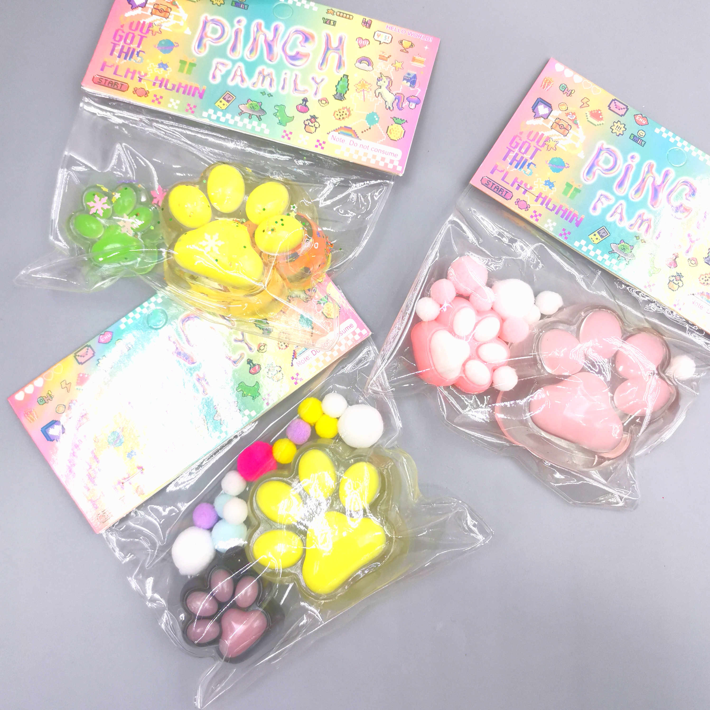 减压爆款动物玩具捏捏产品图