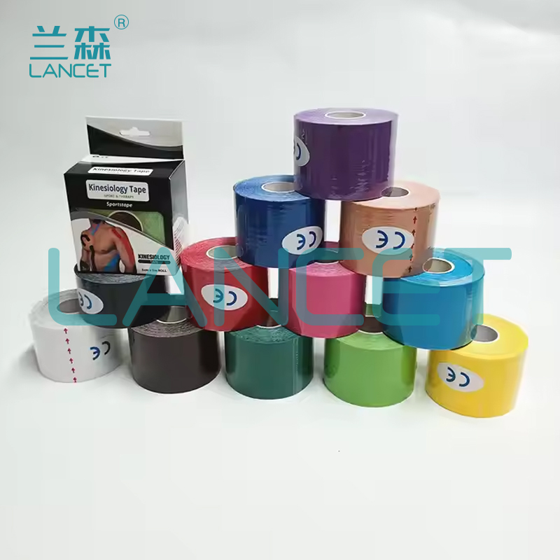 عضلات الشريط اللاصق، عضلات، ضمادات، واقيات اللياقة البدنية، Kinesiology Tape Application Scenario