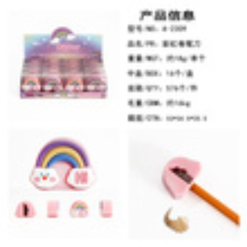 卡通卷笔刀大口径 削笔器刨笔刀 铅笔刀便携式学生用品 办公文具耐用实用442