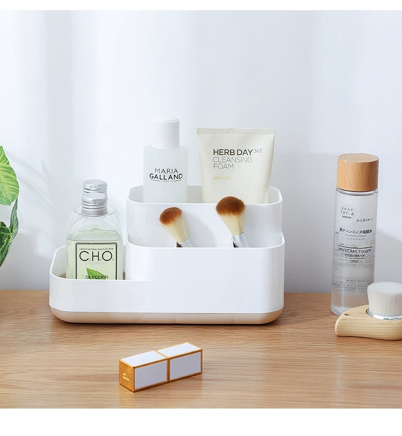 R37-901 Desktop compartmentalized storage Box, Stationery storage and organization box, dressing table cosmetics storage box detail image 7