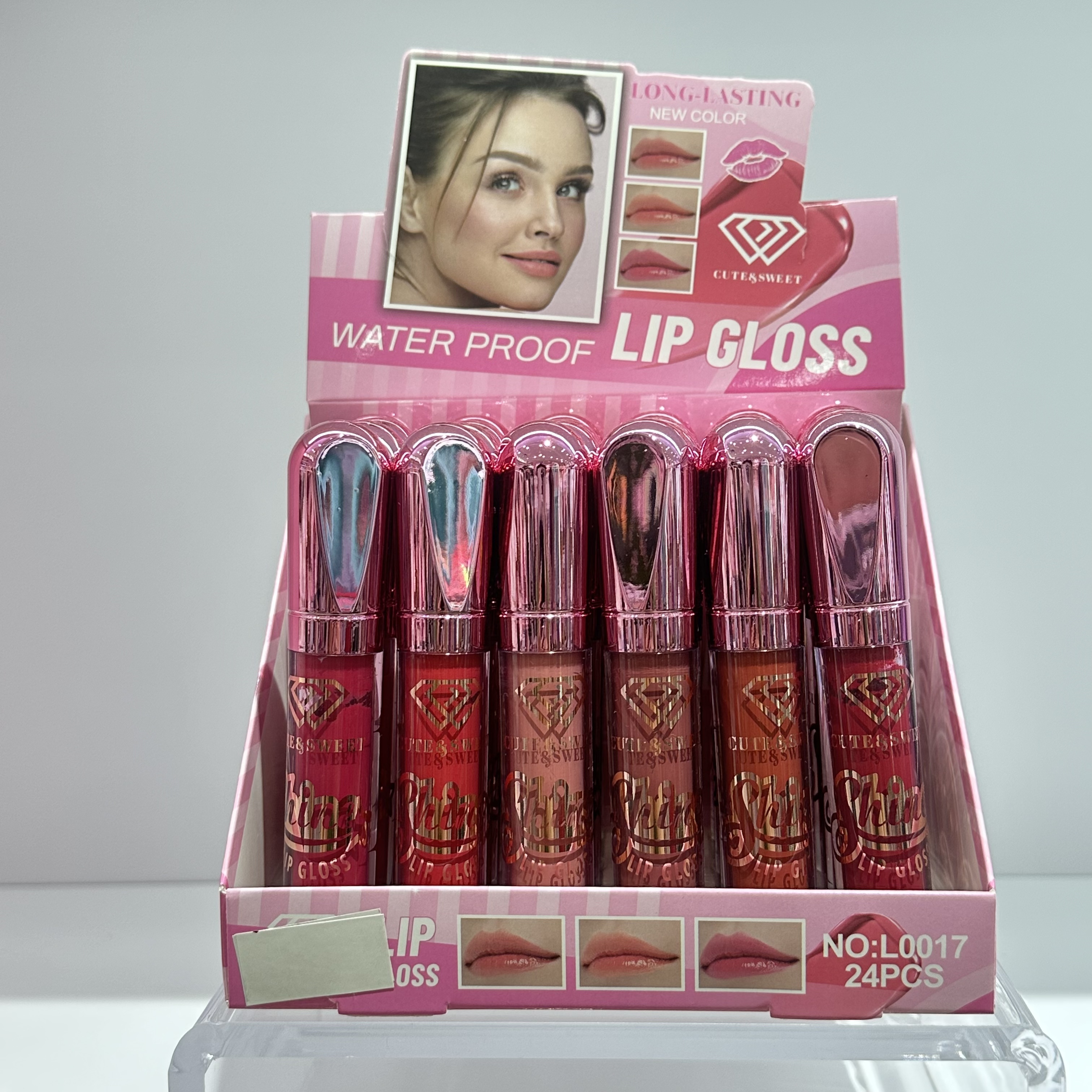 Factory store direct sales Yiwu Yuantou Factory easily Get Lip gloss non-stick cups, new cosmetics lip gloss lipstick STOCK details Picture