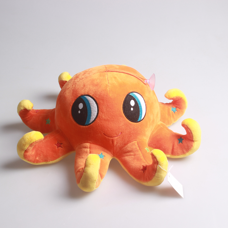 Custom-made best-selling cross-border plush toys, small octopus embroidered toys, plush octopuses in various sizes and colors available Application Scenario
