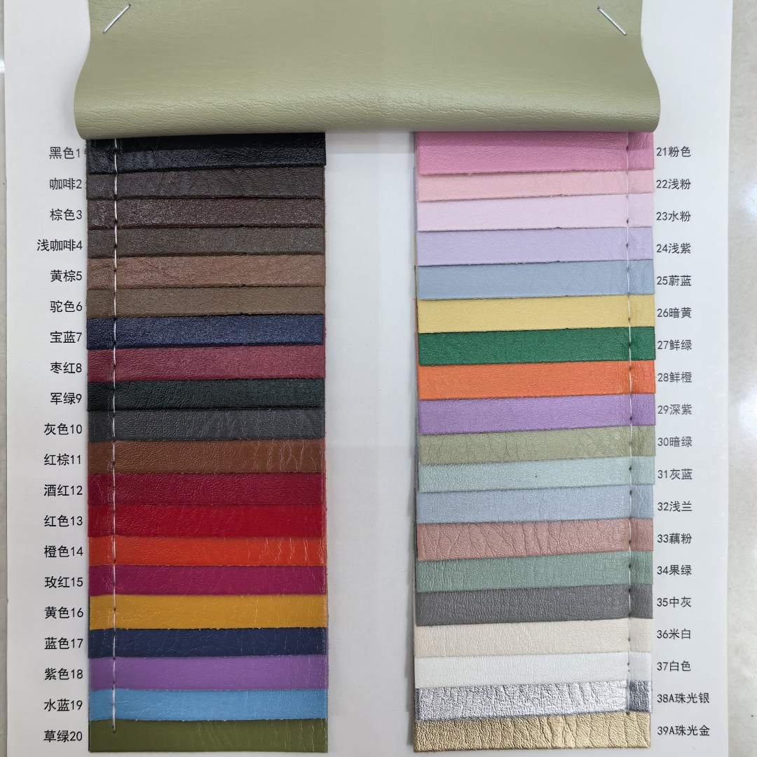 In stock, we offer 0.8MM PVC leather of the same base and color, elephant pattern luggage, shoe materials, sofa fabric and leather Item Picture