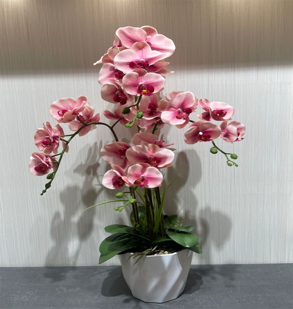 人造万寿菊花串/装饰品/针织花/造景/摆件产品图