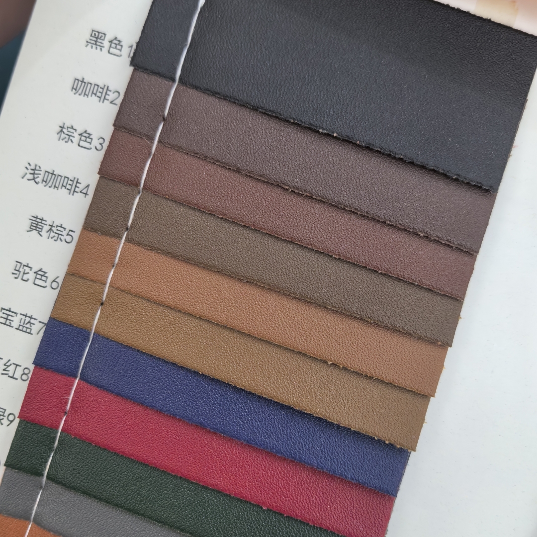 0.8MM PVC Napa pattern bags, beach shoes, sofas and leather fabric of the same soles and colors are available in stock Specification drawing