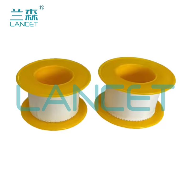شريط شريط حرير أبيض البشرة ممزق بشريط مطاطي قابل للتمزيق Specification image