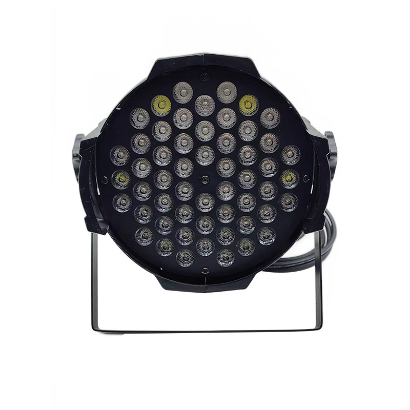 54 3W full-color padlights, KTV atmosphere moving head lights, led beam colored surface lights, private room disco stage lighting，factory direct sale details Picture