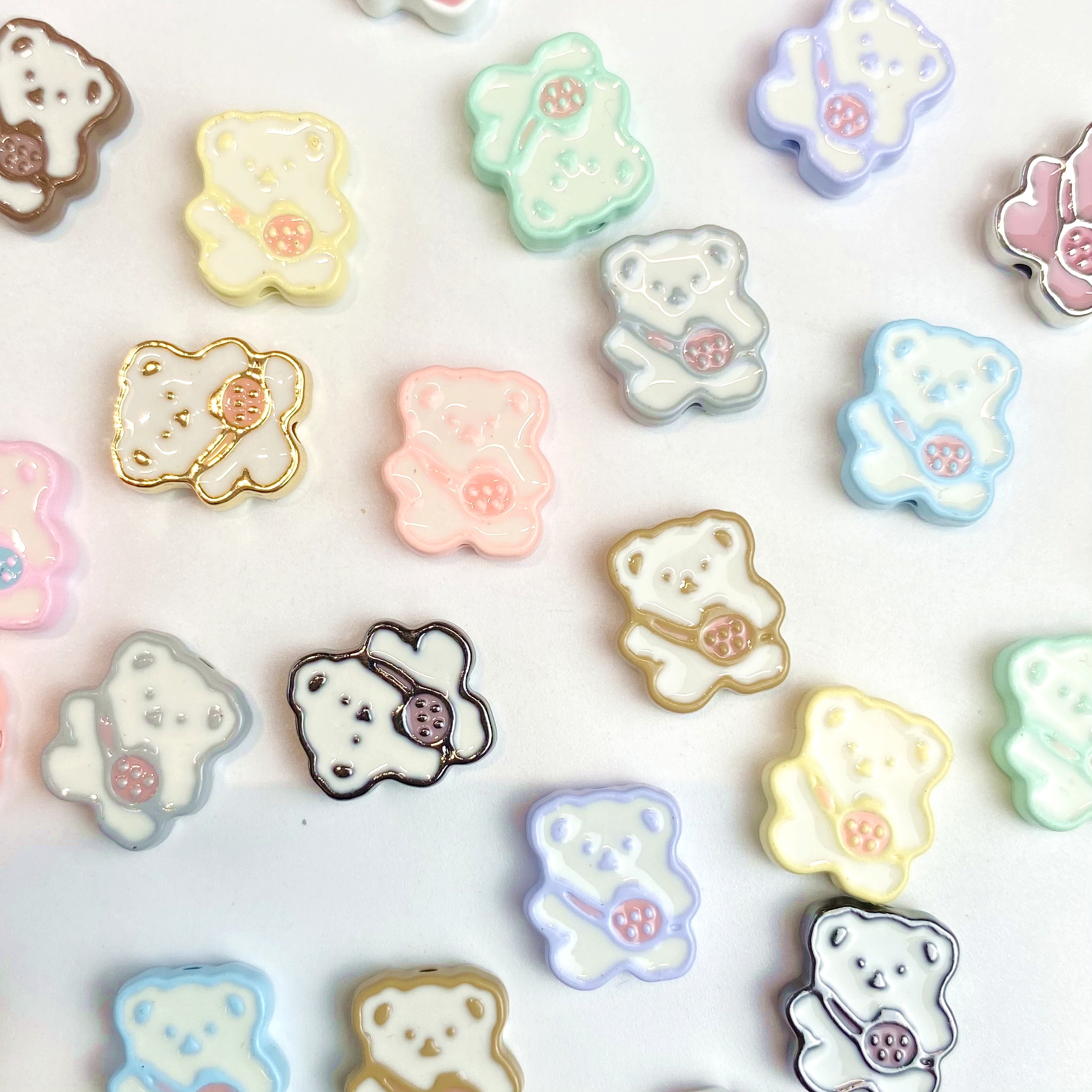 Alloy backpack bear diy/ Bracelet Pendant, keychain, mobile phone pendant, accessory and jewelry making materials Application Scenario