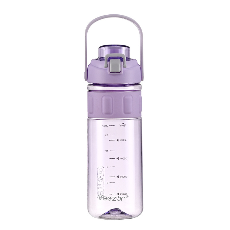 W06-2555 High appearance level sports water cup for both men and women, adult with portable handle, summer outdoor student plastic cup Application Scenario