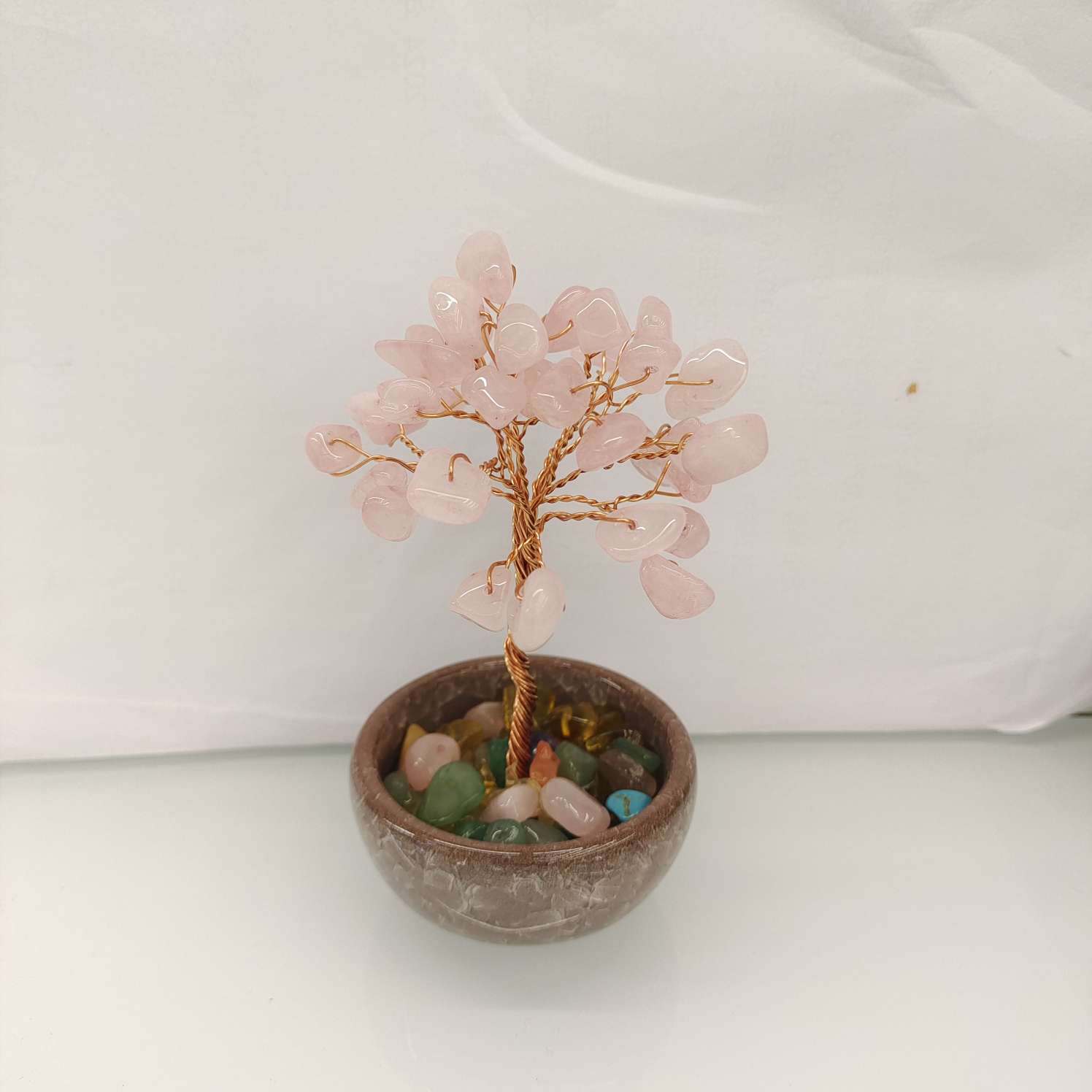 创意工艺品陶瓷水晶树摆件装饰家具摆件礼品工艺