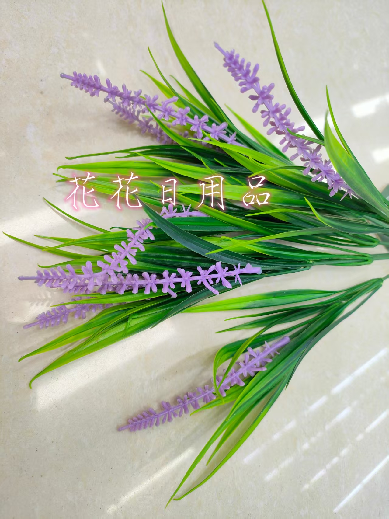 Artificial flower bonsai, single lavender decoration Application Scenario