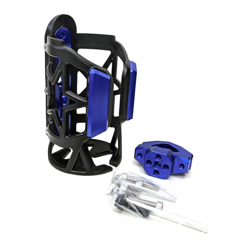 240927 Five-pointed Star Electric Motorcycle water cup holder, aluminum alloy plastic water bottle holder, bicycle water bottle holder, water bottle holder, mountain bike water bottle holder details Picture