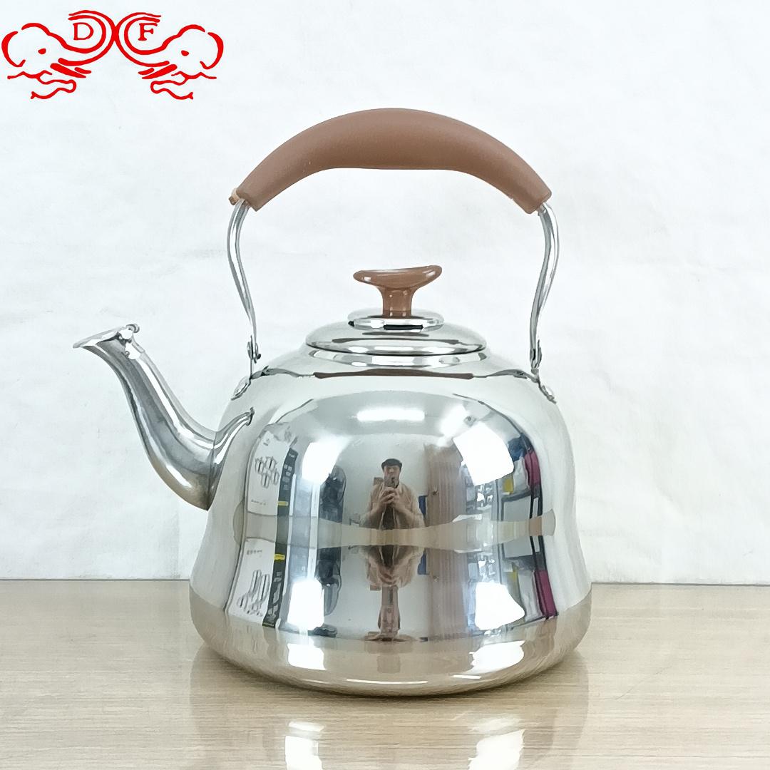 DF68742 large-capacity stainless steel kettle for household and commercial use, with a whistle and soup, gift gas stove and teapot, DF TRADINGHOUSE Application Scenario