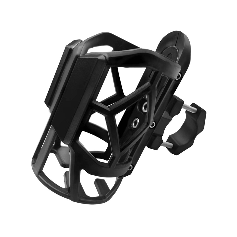 240928 diamond-shaped water cup holder, electric motorcycle water cup holder, aluminum alloy plastic water bottle holder, bicycle water bottle holder, water bottle holder, mountain bike water bottle holder Application Scenario