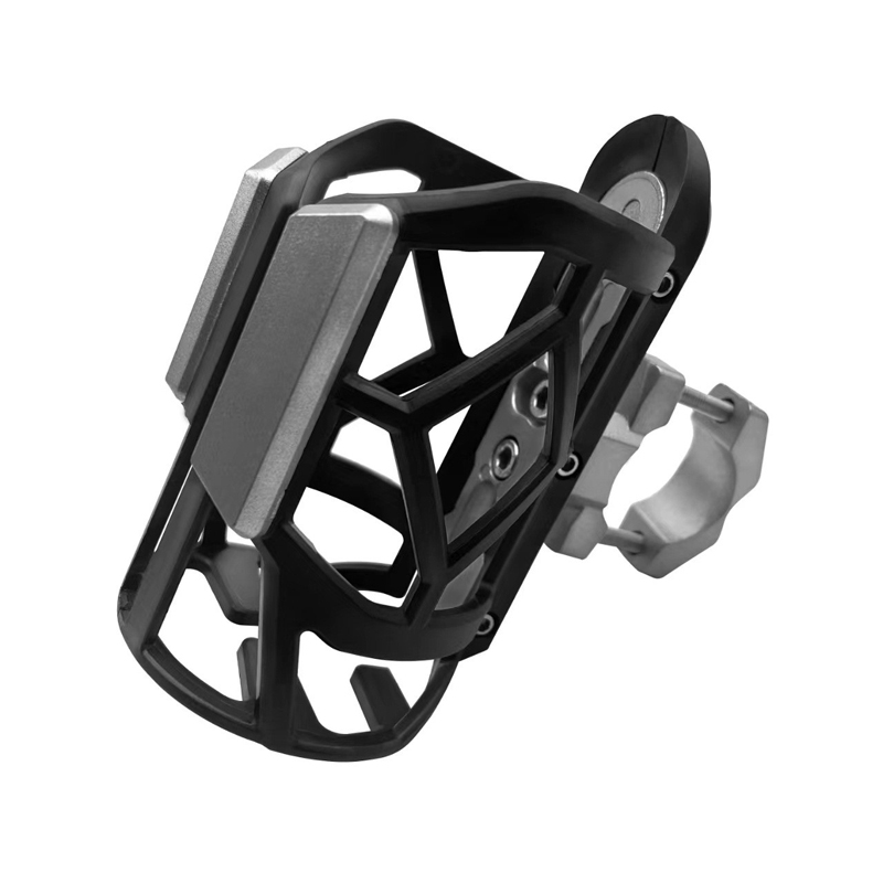 240928 diamond-shaped water cup holder, electric motorcycle water cup holder, aluminum alloy plastic water bottle holder, bicycle water bottle holder, water bottle holder, mountain bike water bottle holder Item Picture